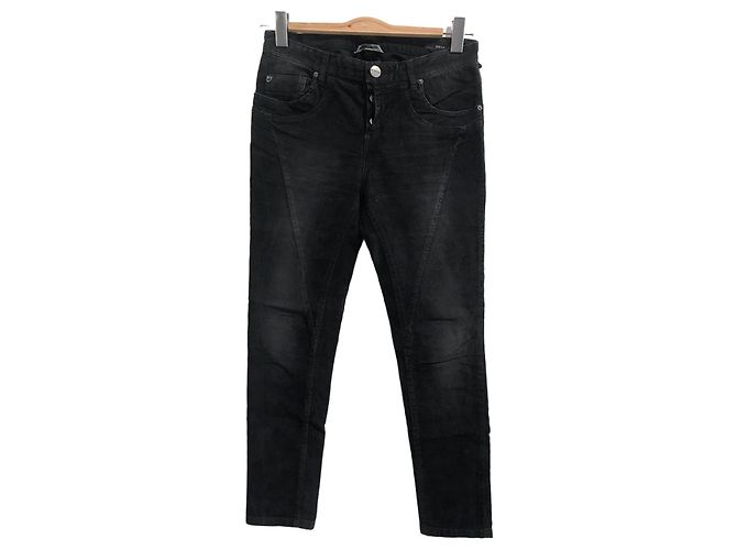 Autre Marque Jeans Heartless preto t.26 Verde