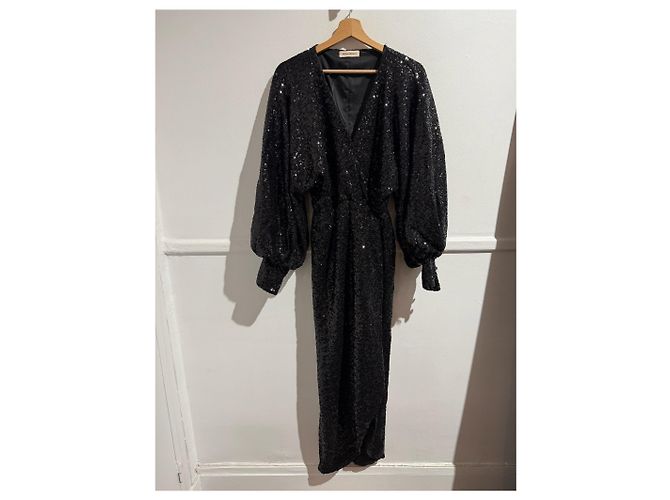 Autre Marque Robe Neta Efrati sequin T.38 Black