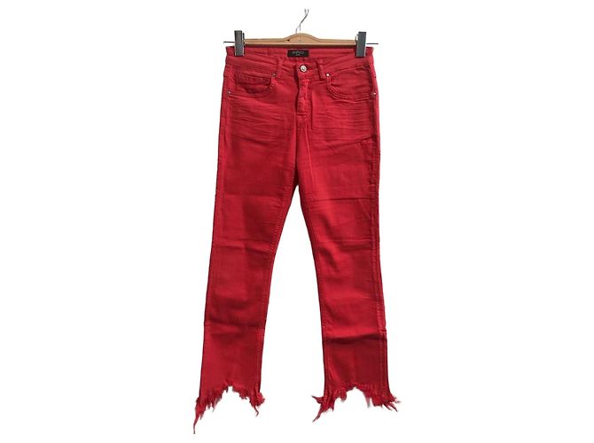Autre Marque Jeans Heartless rosso