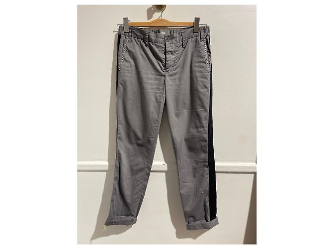 Autre Marque Pantalones Zadig & Voltaire gris T.36