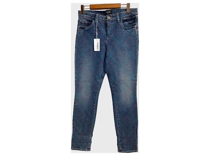 Jeans Chanel T.40 NUEVO Azul