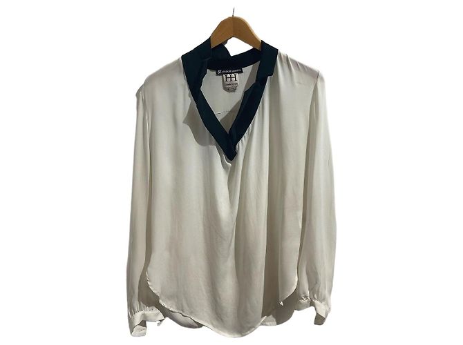 Autre Marque Blusa Haute Hippie T.S Branco