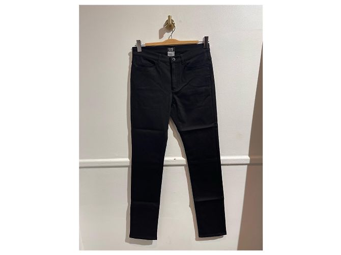 Jeans Chanel nero T.38 NUOVO