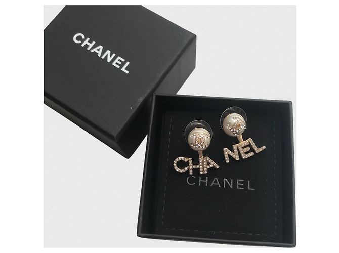 Orecchini Chanel perle Nero