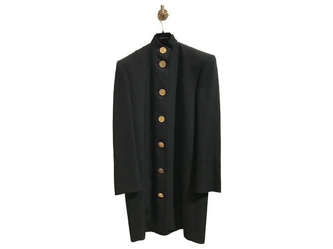 Balenciaga Mantel schwarz T.32