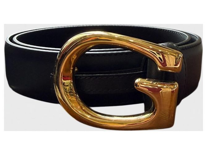 Cinturón Gucci negro T.75