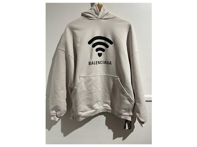 Sudadera Balenciaga beige T.S