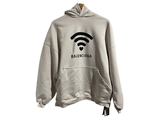 Balenciaga Sweatshirt beige T.S