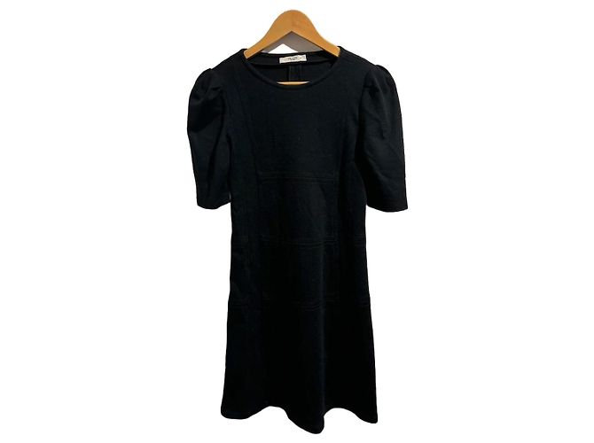 Prada Black Wool Dress Size M