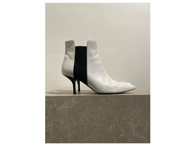 Bottines Céline blanches T.37,5 White