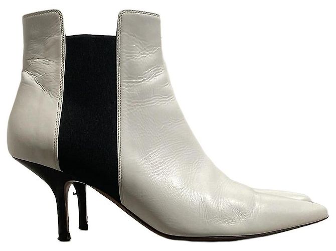 Stivaletti Céline bianchi T.37,5