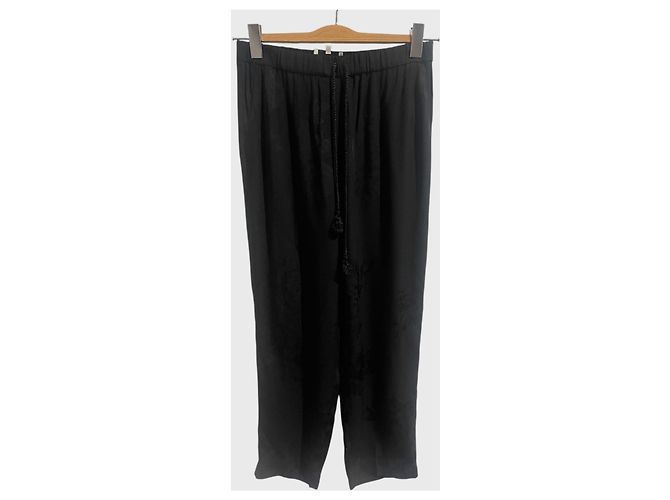 Nanushka Hose schwarz T.S