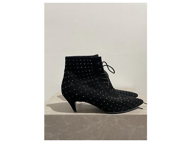 Autre Marque Botines Saint Laurent negros T.37