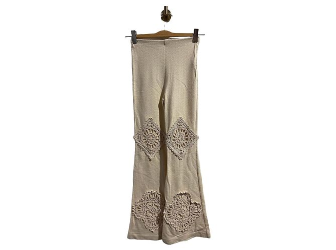 Pantalones Acne Studios beige T.XXS