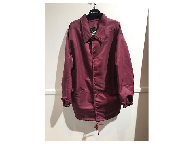 Chaqueta Balenciaga burdeos T.34