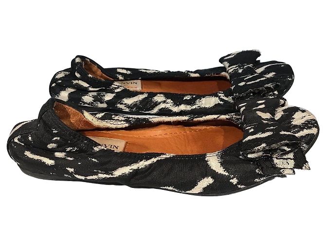 Sapatilhas Lanvin pretas T.36 Preto