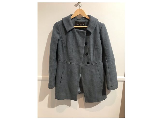 Louis Vuitton Mantel blau T.38