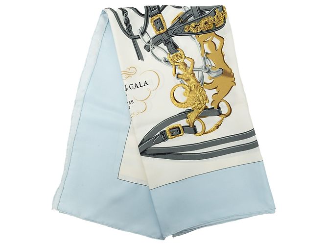 Lenço de seda Hermès Brides de Gala Multi 90 Multicor