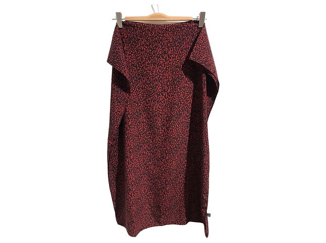 Autre Marque Lenço Saint Laurent vermelho