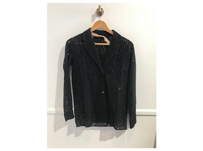 Chemise N°21 noir T.34 Nero