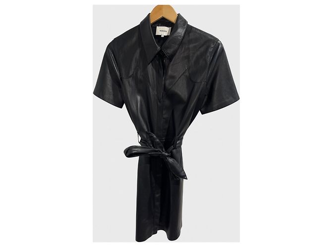 Vestido Nanushka negro T.S