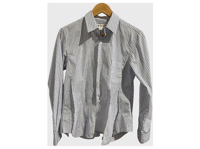 Comme Des Garcons Camicia Comme des Garçons a righe T.S Bianco