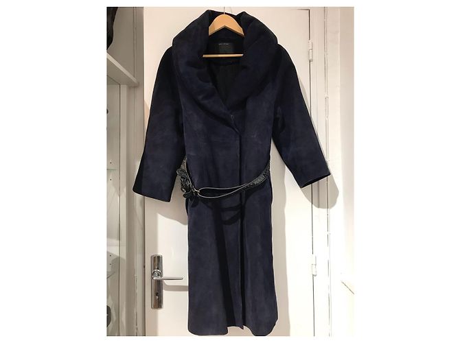 Mantel Marc Jacobs T.40 Marineblau