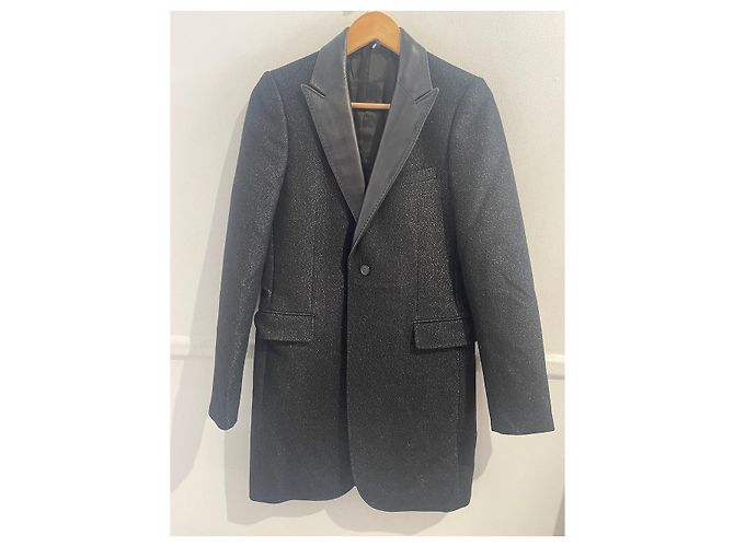 Autre Marque Dior Mantel schwarz T.36