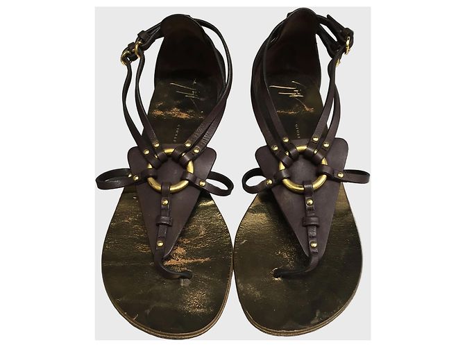 Sandali Giuseppe Zanotti T.36,5 Marrone