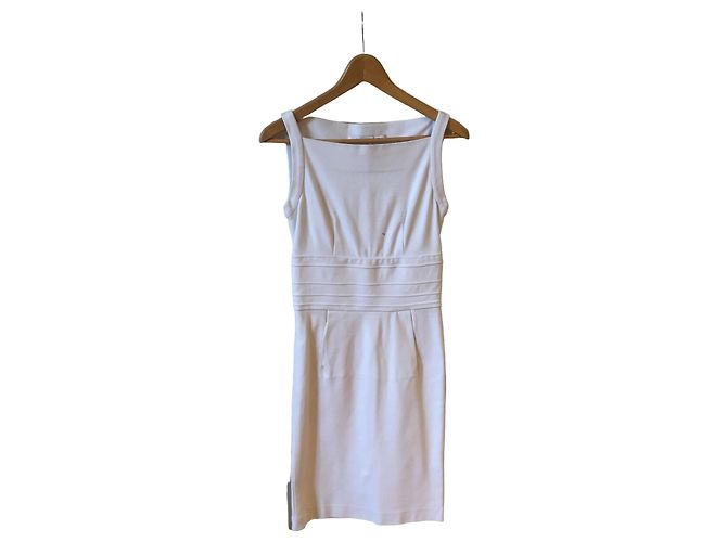 Diane Von Furstenberg weißes Kleid T.2