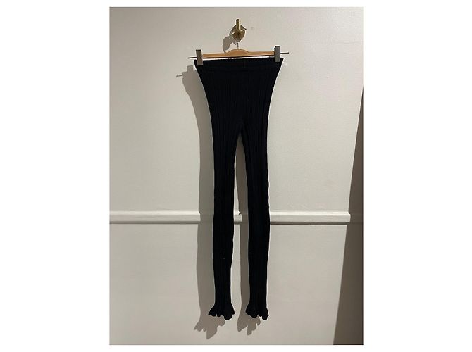 Calças Acne Studios pretas T.XS Preto