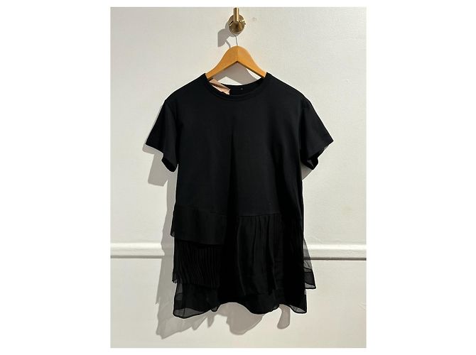 T-shirt N°21 nera T.34 Nero