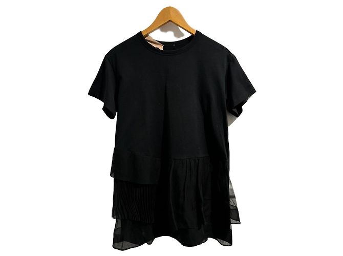 T-shirt N°21 preto T.34