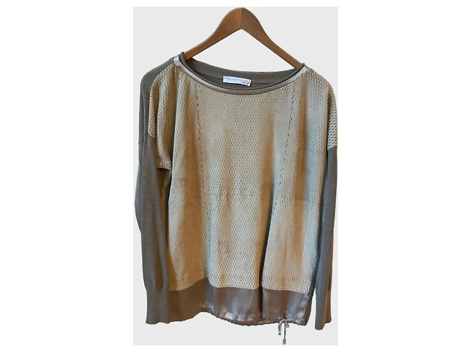 Pullover Fabiana Filippi daim T.34 Grau