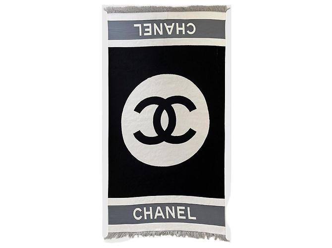 Toalha de banho Chanel Preto