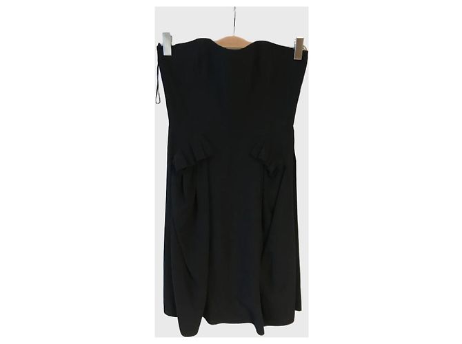 Autre Marque Yves Saint Laurent Kleid schwarz T.40