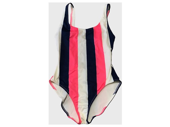 Autre Marque Badeanzug Solid & Striped Pink