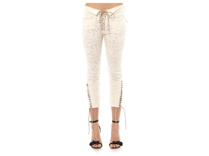 Calças Isabel Marant bege T.36