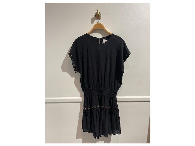 Autre Marque Vestido Misa Los Angeles negro de algodón XS