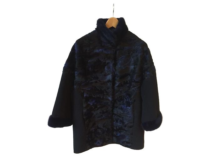 Sprung Frères Manteau Sprung Freres T.M Black