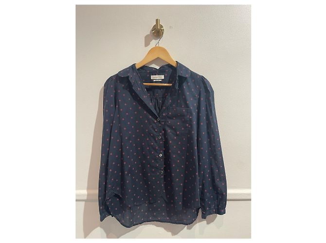 Isabel Marant Etoile Camisa Isabel Marant de lunares T.36 Azul