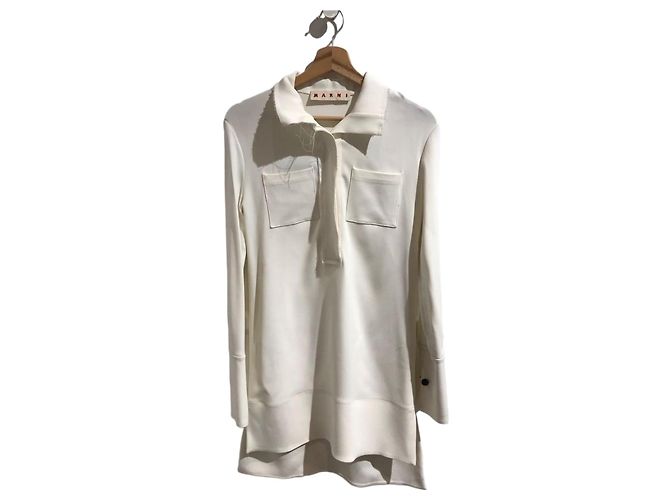 Tunique Marni blanche T.34 White