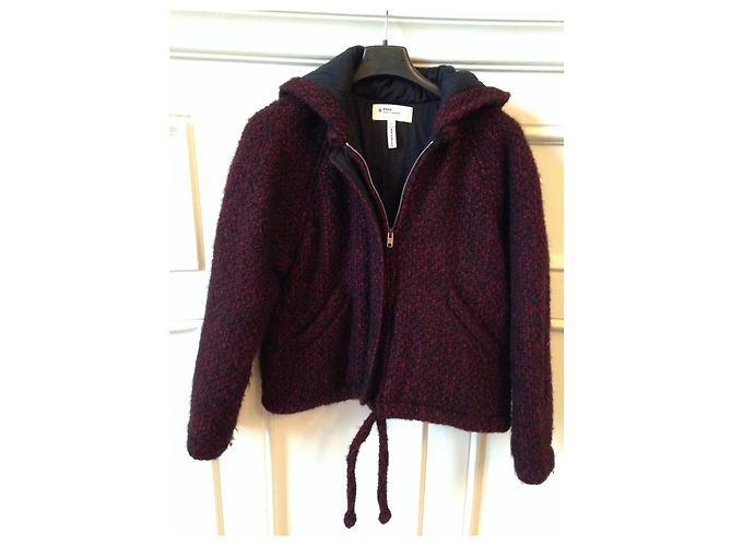 Giacca Isabel Marant bordeaux Bordò
