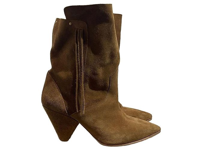 Jerome Dreyfuss Bottines Jérome Dreyfuss camel T.38
