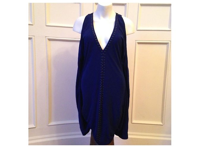 Barbara Bui Vestido Babara Bui azul T.38