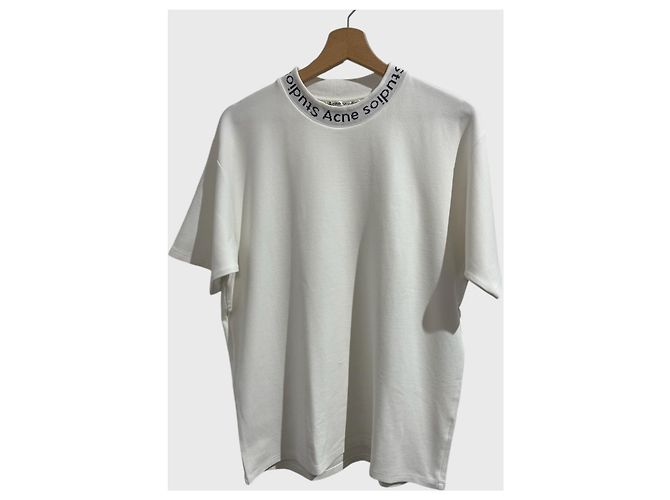 Acne Studios T-Shirt weiß T.L