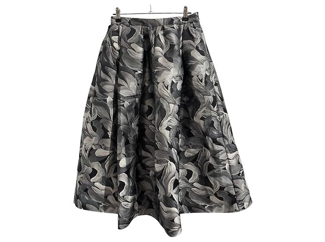 Jupe Dries Van Noten T.36 Grey