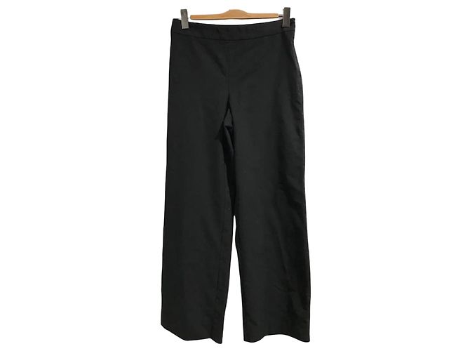 Pantaloni Chanel neri T.38 Nero
