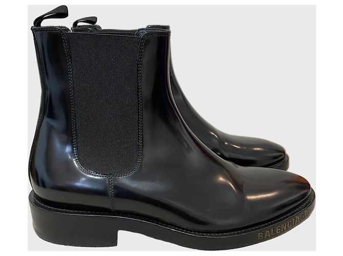 Stivaletti Balenciaga neri T.39 Nero