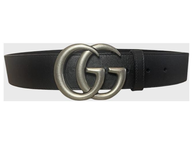Marmont Gucci GG Gürtel schwarz T.90
